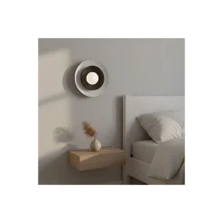Emibig Vägglampa Poppi Stål Vit | Passande för 1x G9 - Max 8W