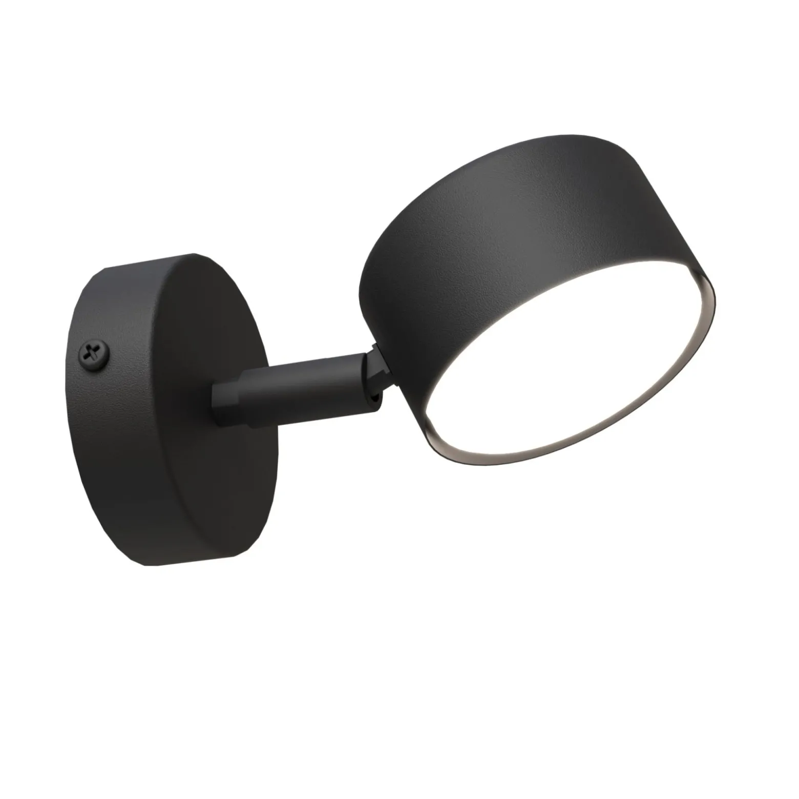 Emibig Vägglampa Sora Stål Svart | Passande för 1x GX53 - Max 12W