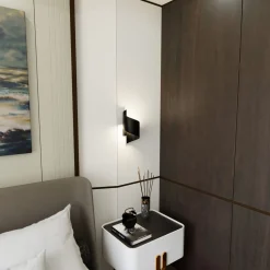 Emibig Vägglampa Spiner Stål Svart | Passande för 1x G9 - Max 8W