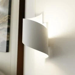 Emibig Vägglampa Spiner Stål Vit | Passande för 1x G9 - Max 8W