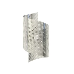 Emibig Vägglampa Spiral Stål Grå | Passande för 1x G9 - Max 8W