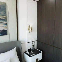 Emibig Vägglampa Spiral Stål Guld | Passande för 1x G9 - Max 8W