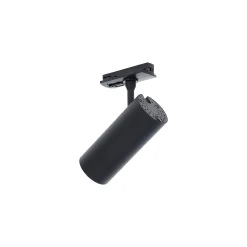1-Fas Rail Spot Cylinder Svart | Passande för GU10