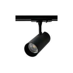 1-Fas Rail Spot Cylinder Svart | Passande för GU10