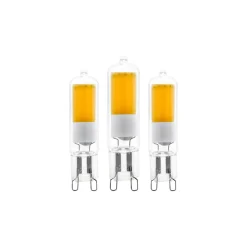 Flerpack 3x Eglo LED Capsule G9 Klar 6W 200lm - 830 Varm Vit | Ersättare 15W