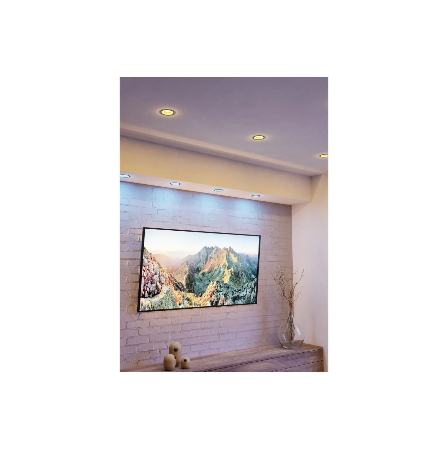 Flerpack 3x Eglo LED Spot GU10 PAR16 4.9W 420lm - 827-865 Justerbar Vit + RGB | Zigbee Dimbar - Ersättare 40W