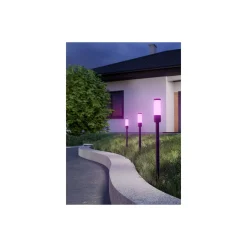 Flerpack 3x Eglo Spik Ljus Zancaro 1 Aluminium Svart 1W 130lm - 830 Varm Vit | IP44