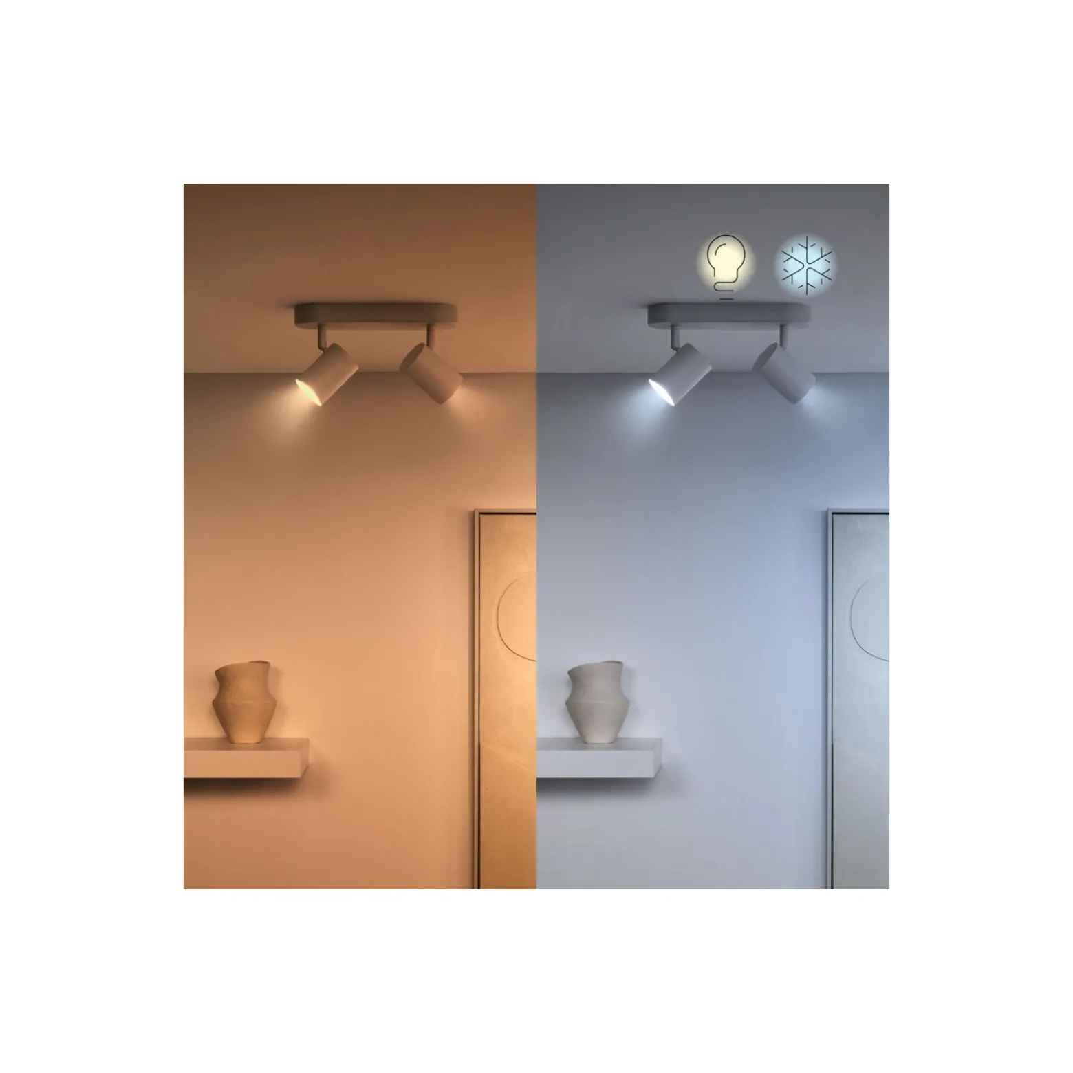 Flerpack 3x WiZ Smart LED Spot GU10 PAR16 5W 400lm 36D | Bästa Färgåtergivning - Dimbar - Ersättare 50W