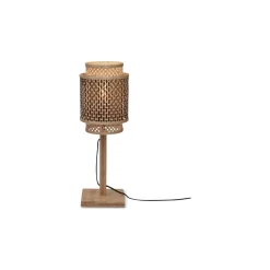 Good&Mojo Bordslampa Bhutan Bambu Brun | Passande för 1x E27