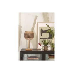 Good&Mojo Bordslampa Bhutan Bambu Brun | Passande för 1x E27