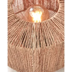 Good&Mojo Bordslampa Iguazu Bambu Brun | Passande för 1x E27