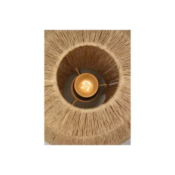 Good&Mojo Bordslampa Iguazu Textil Brun L | Passande för 1x E27