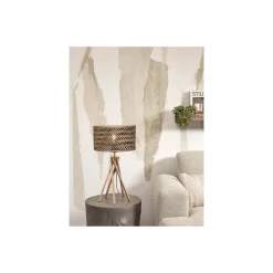 Good&Mojo Bordslampa Java Bambu Brun | Passande för 1x E27
