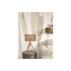 Good&Mojo Bordslampa Java Bambu Brun | Passande för 1x E27