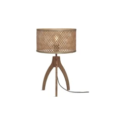 Good&Mojo Bordslampa Java Bambu Brun | Passande för 1x E27