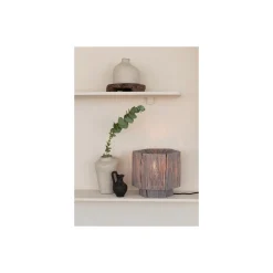 Good&Mojo Bordslampa Panama Rotting Grå S | Passande för 1x E27