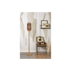 Good&Mojo Golvlampa Bhutan Bambu Brun | Passande för 1x E27
