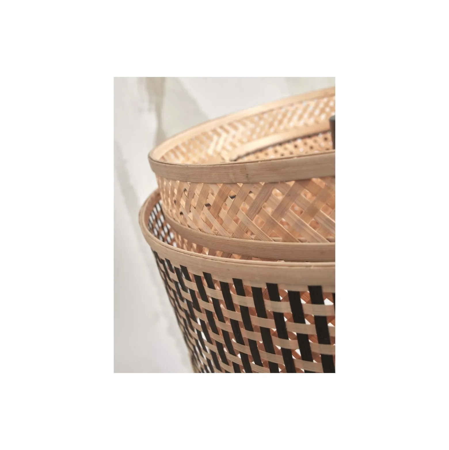 Good&Mojo Golvlampa Bhutan Bambu Brun | Passande för 1x E27