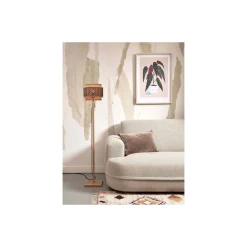Good&Mojo Golvlampa Bhutan Bambu Brun | Passande för 1x E27