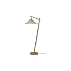 Good&Mojo Golvlampa Ibiza Bambu Brun | Passande för 1x E27