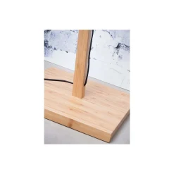 Good&Mojo Golvlampa Iguazu Bambu Brun | Passande för 1x E27