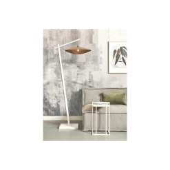 Good&Mojo Golvlampa Iguazu Bambu Brun | Passande för 1x E27