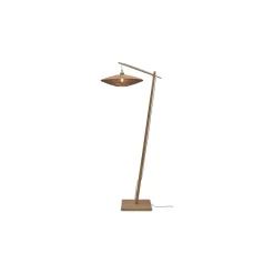 Good&Mojo Golvlampa Iguazu Jute Brun | Passande för 1x E27