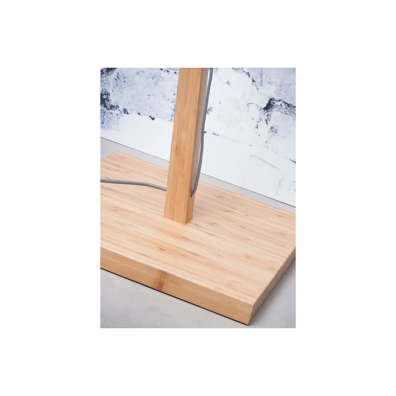 Good&Mojo Golvlampa Iguazu Jute Brun | Passande för 1x E27