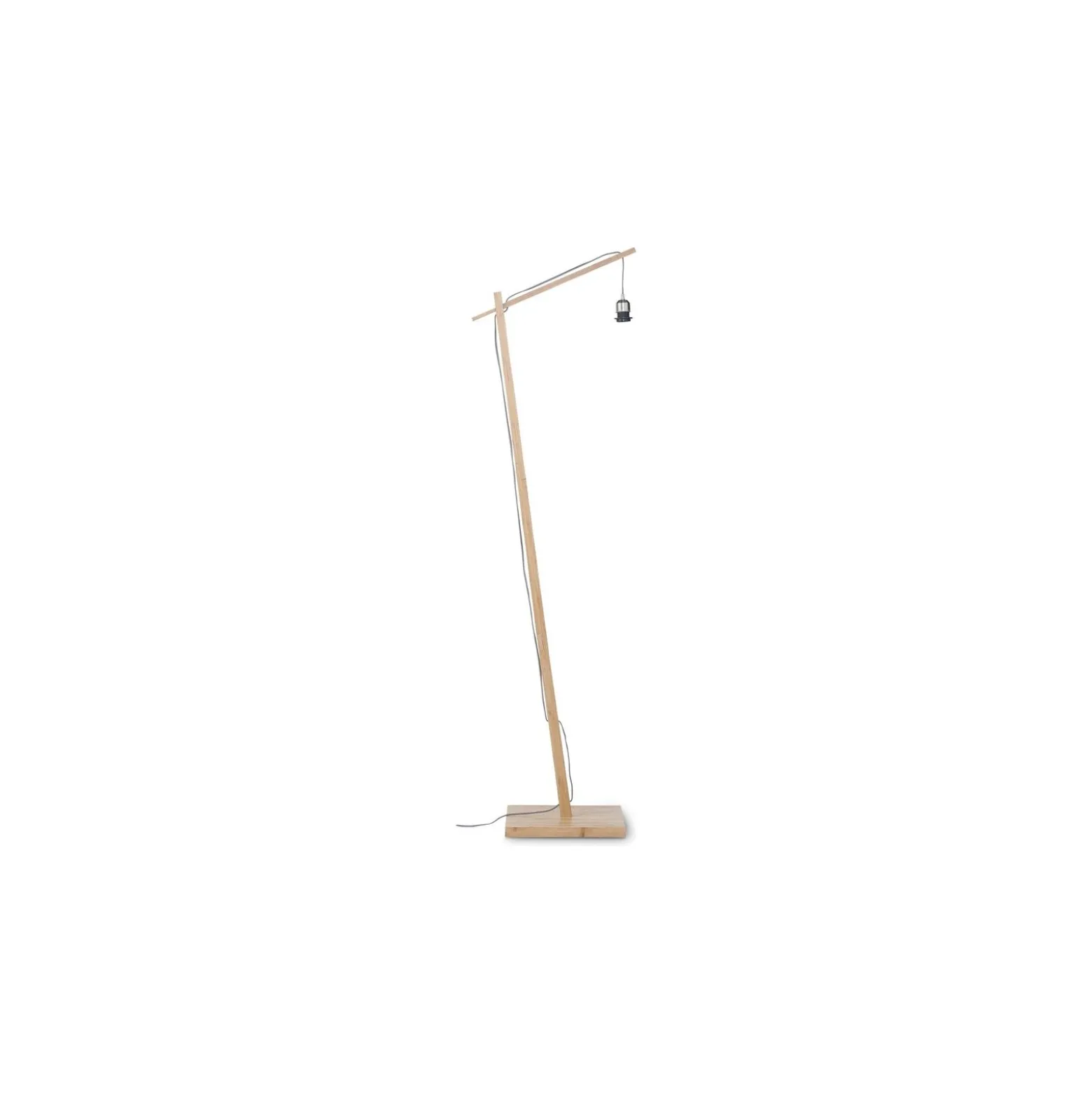 Good&Mojo Golvlampa Iguazu Jute Brun | Passande för 1x E27