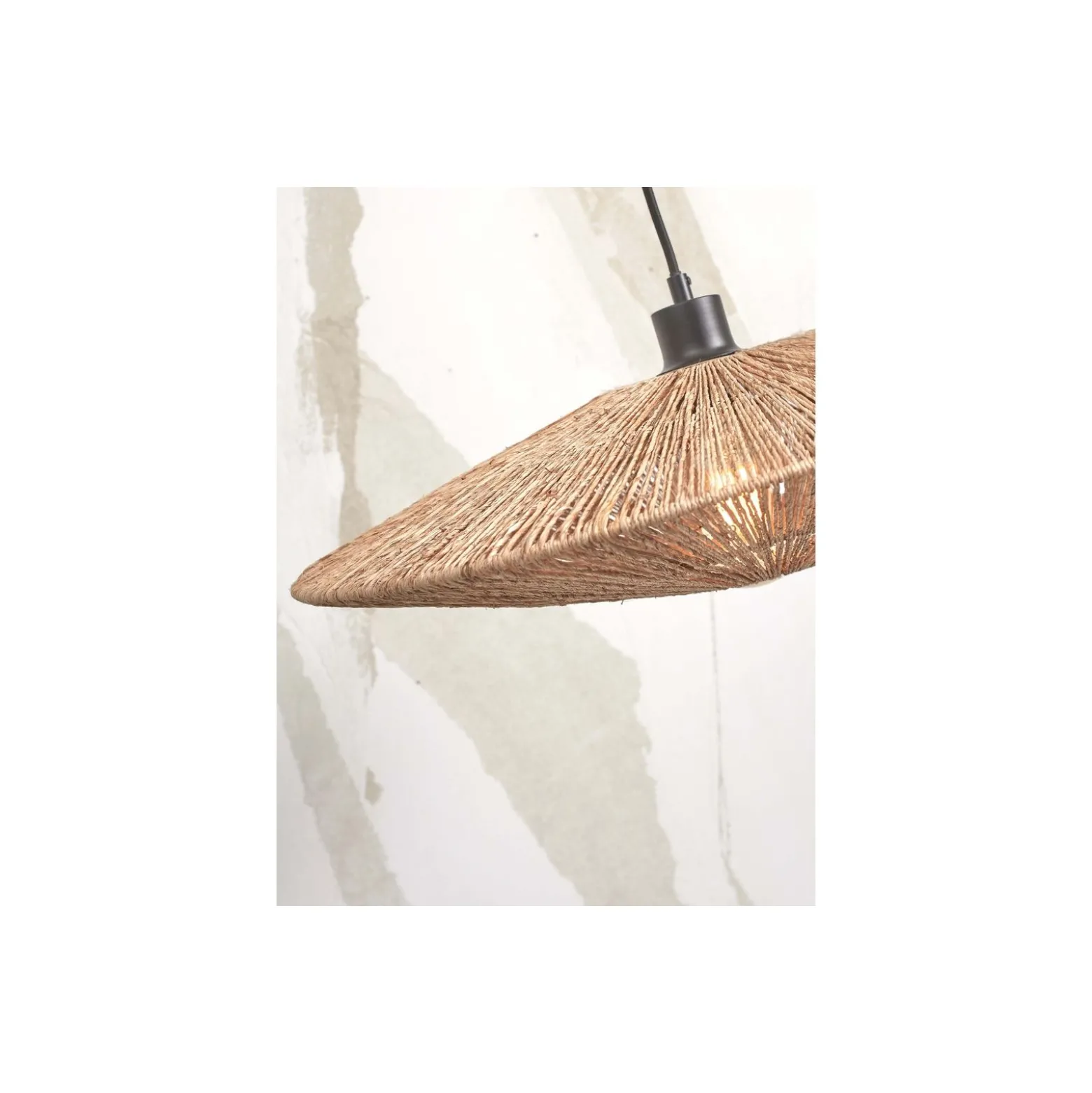 Good&Mojo Golvlampa Iguazu Jute Brun | Passande för 1x E27