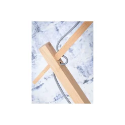 Good&Mojo Golvlampa Iguazu Textil Brun | Passande för 1x E27