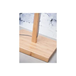 Good&Mojo Golvlampa Iguazu Textil Brun | Passande för 1x E27
