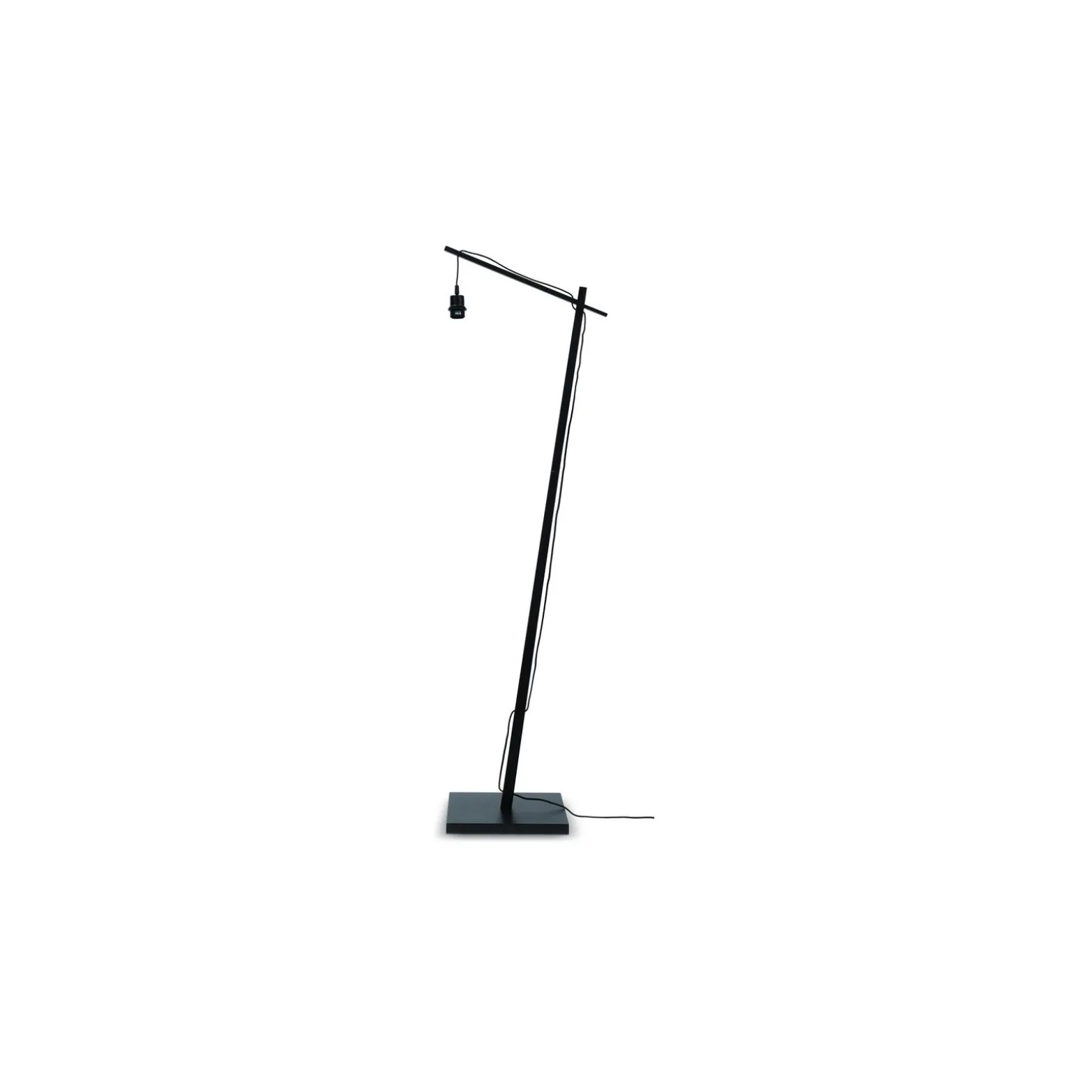Good&Mojo Golvlampa Iguazu Textil Brun | Passande för 1x E27