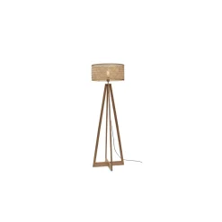 Good&Mojo Golvlampa Java Bambu Brun | Passande för 1x E27