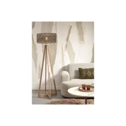 Good&Mojo Golvlampa Java Bambu Brun | Passande för 1x E27