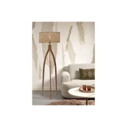 Good&Mojo Golvlampa Java Bambu Brun | Passande för 1x E27