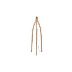 Good&Mojo Golvlampa Java Bambu Brun | Passande för 1x E27
