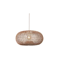 Good&Mojo Pendellampa Arizona Rattan Natural L | Passande för 1x E27