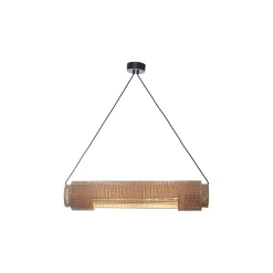 Good&Mojo Pendellampa Bhutan Bambu Brun | Passande för 2x E27