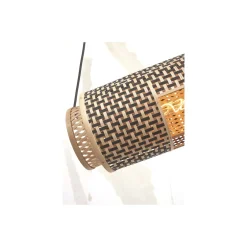 Good&Mojo Pendellampa Bhutan Bambu Brun | Passande för 2x E27