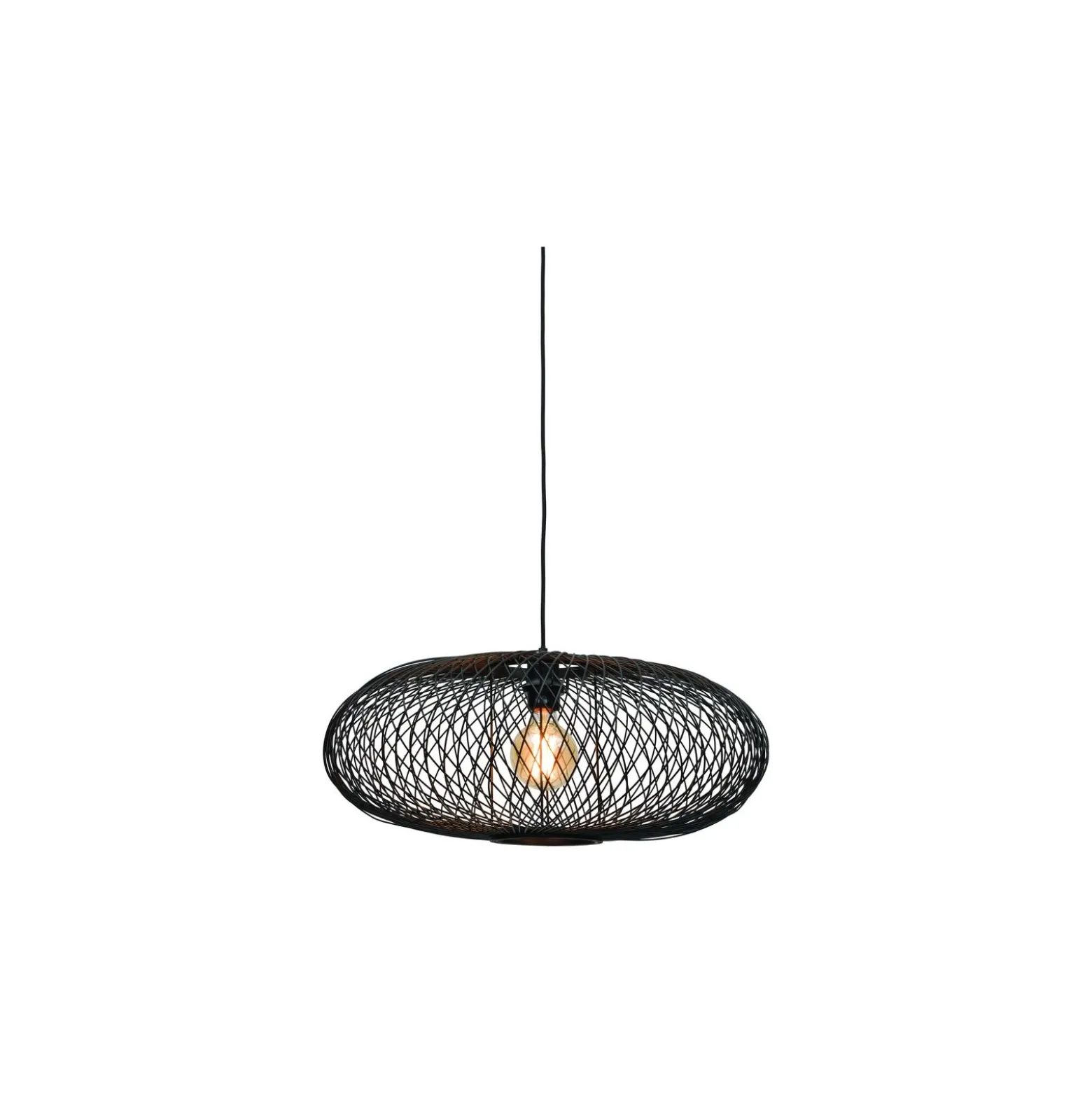 Good&Mojo Pendellampa Cango Bambu Svart | Passande för 1x E27