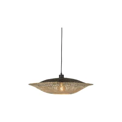 Good&Mojo Pendellampa Kalimantan Bambu Svart M | Passande för 1x E27