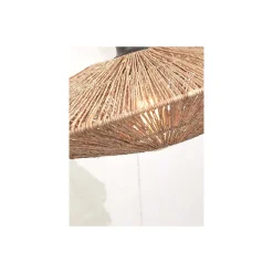 Good&Mojo Taklampa Iguazu Jute Brun | Passande för 1x E27
