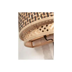Good&Mojo Vägglampa Bhutan Bambu Brun S | Passande för 1x E27
