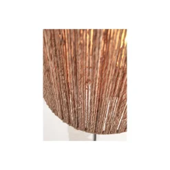 Good&Mojo Vägglampa Iguazu Jute Brun S | Passande för 1x E27