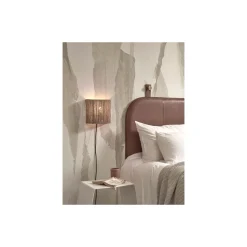 Good&Mojo Vägglampa Iguazu Jute Brun S | Passande för 1x E27