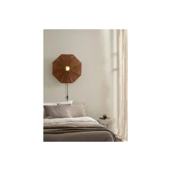 Good&Mojo Vägglampa Panama Rotting Brun | Passande för 1x E27