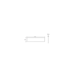 Interlight LED Panel Thinq Dream+ 30W 4200lm - 930-935-940 CCT | 120x30cm - UGR <19 - Dali Dimbar - incl. Drivdon & PIR Sensor