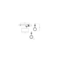 Interlight LED-skenbelysning Sense Svart 30W 2300lm 36D - 922-965 Justerbar Vit | incl. AI Sensor