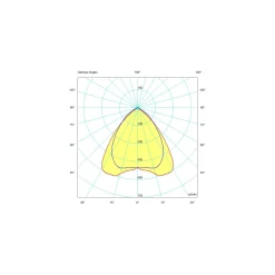 Interlight LED-skenbelysning Orion Svart 29W 5600lm 80D - 830 Varm Vit